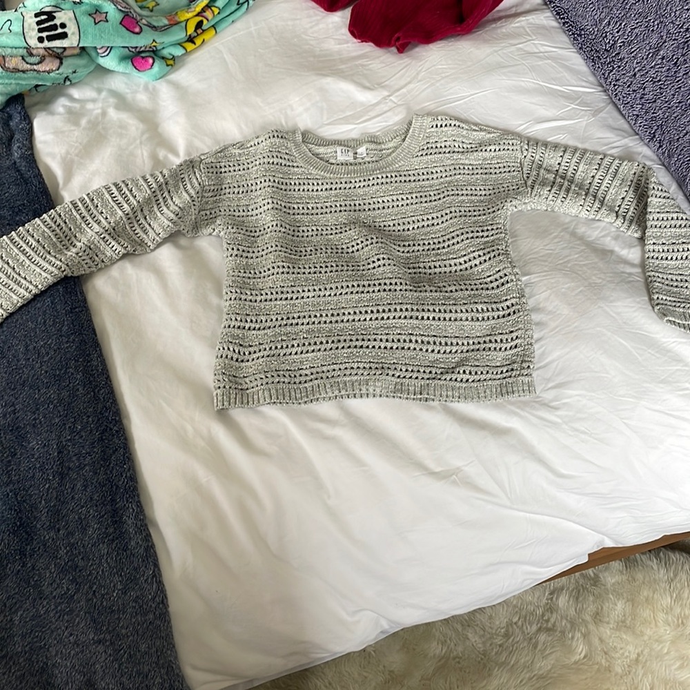 Gap Kids XL grey sweater